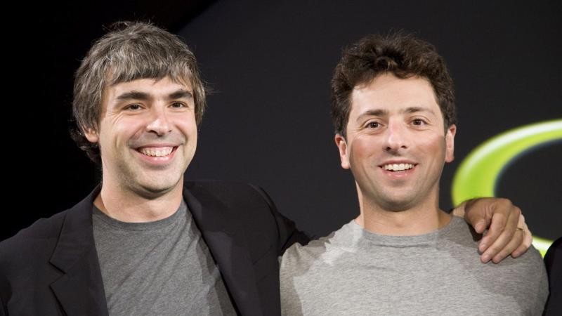 Hai nhà đồng sáng lập Google - Larry Page và Sergey Brin Hai nhà đồng sáng lập Google - Larry Page và Sergey Brin