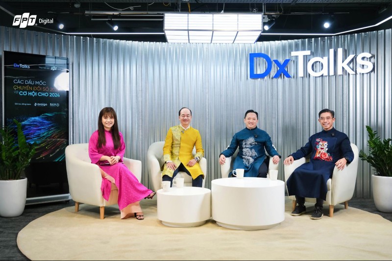 Các diễn giả tham dự DxTalks chủ đề "Các dấu mốc chuyển đổi số 2023 và Cơ hội cho 2024"