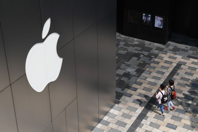 Cửa hàng Apple ở Bắc Kinh, Trung Quốc (Ảnh: Getty)