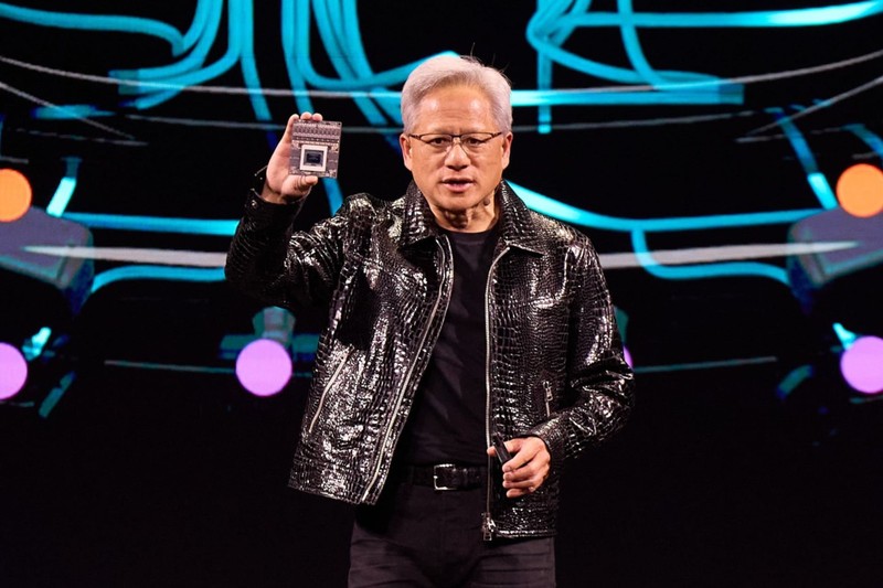 Chủ tịch NVIDIA Jensen Huang. Ảnh: Bloomberg NVIDIA Jensen Huang.jpg