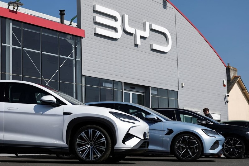 Ảnh minh họa: Reuters Xe BYD - anh Reuters.jpg