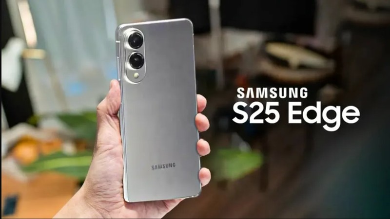 Galaxy S25 Edge. Ảnh: The Verge Galaxy S25 Egde.jpg