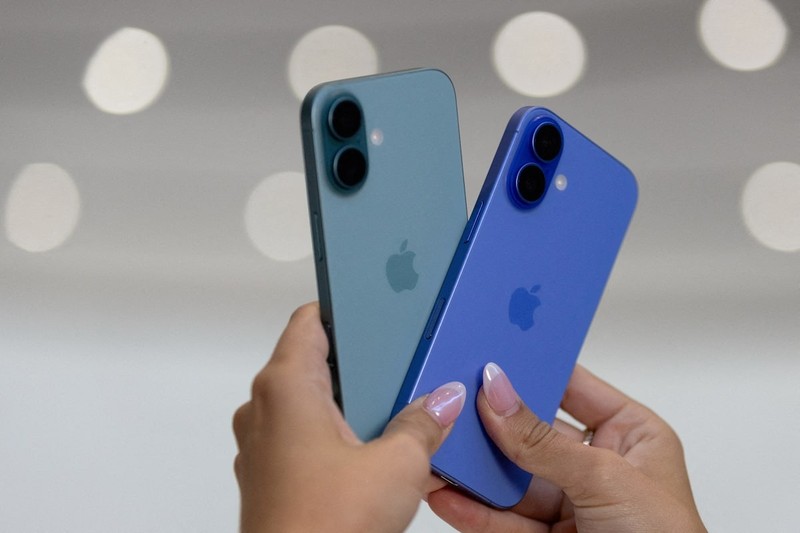 iPhone 16. Ảnh: Reuters iPhone 16 - Reuters.jpg