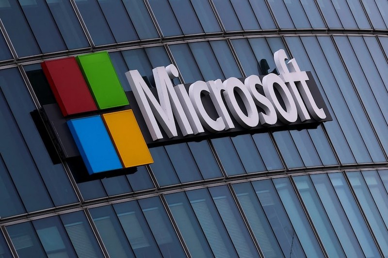 Ảnh minh họa: Reuters microsoft logo - reuters.jpg
