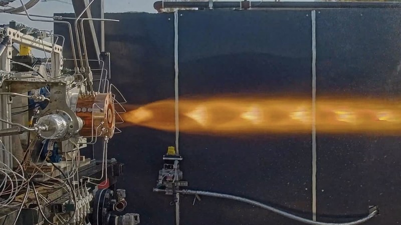 Động cơ siêu thanh đang được thử nghiệm. Ảnh: Venus Aerospace Động cơ siêu thanh đang được thử nghiệm. Ảnh: Venus Aerospace