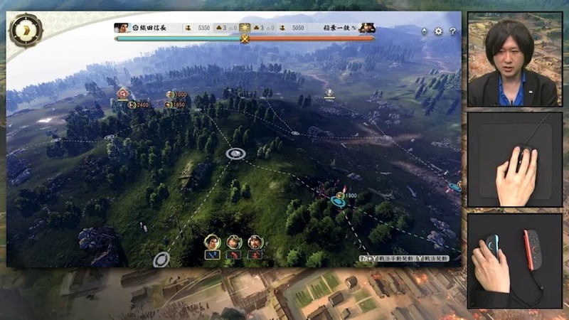 Một game hỗ trợ chuột trên Nintendo Switch 2. Ảnh: YouTube choi game Nintendo Switch 2 - YouTube.jpg