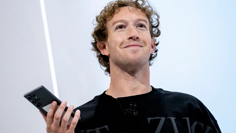 Ông Mark Zuckerberg - CEO Meta. Ảnh: Bloomberg Mark Zuckerberg - Bloomberg.jpg