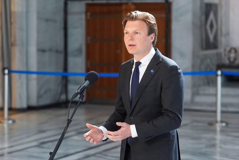 Bộ trưởng Quốc phòng Hà Lan Ruben Brekelmans. Ảnh; Reuters Ruben Brekelmans - Reuters.jpg