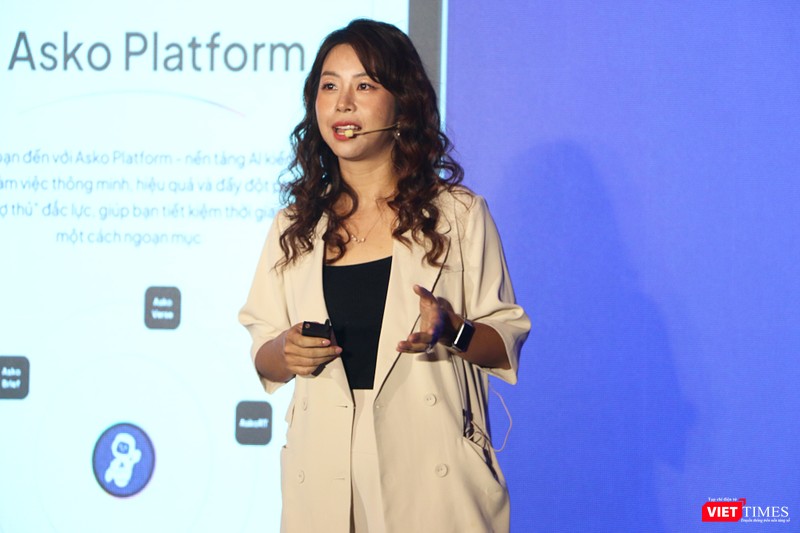 Bà Đào Thu Hà chia sẻ về hướng đi dựa trên công nghệ AI của VnEconomy vt_dao thu ha.jpg