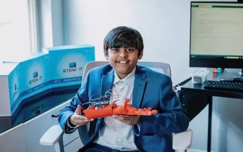 Siddarth Nandyala thieu nien 14 tuoi.jpg