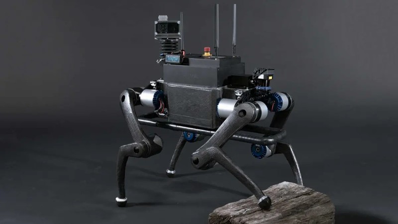 Chó robot ANYmal. Ảnh: ETH Zurich cho robot nem bong - ETH Zurich.jpg