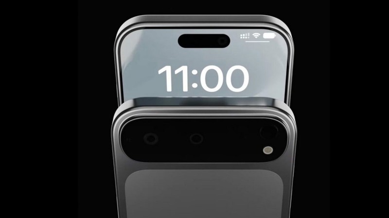 Ảnh dựng iPhone 17. Ảnh: Phone Arena iphone 17 - Phone Arena 2.jpg