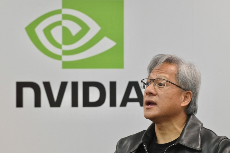 Chủ tịch NVIDIA Jensen Huang. Ảnh: AFP Jensen Huang - AFP.jpg