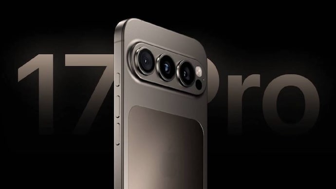 Thiết kế camera dạng thanh trên iPhone 17 Pro. Ảnh: India Today iphone 17 pro - India Today.jpg