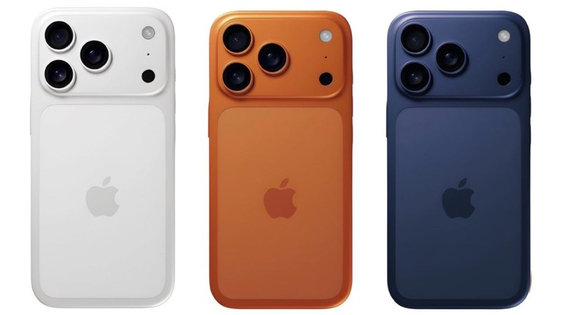 Ảnh dựng các màu sắc mới của iPhone 17. Ảnh: Phone Arena iPhone 17 mau sac - Phone Arena.jpg