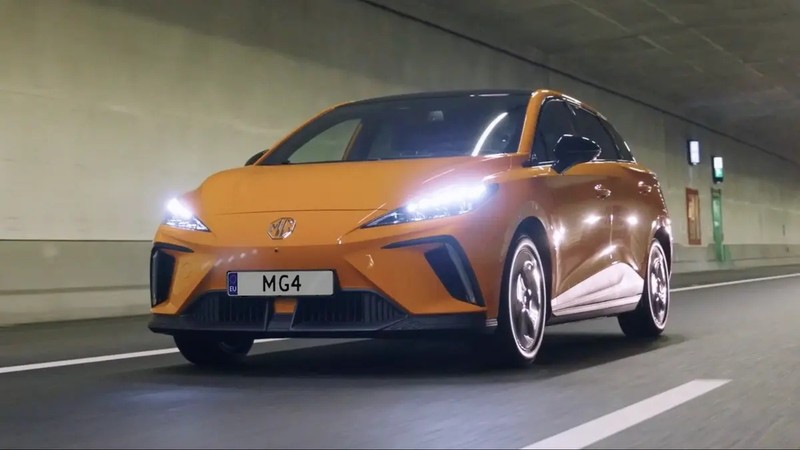Mẫu xe MG4. Ảnh: MG Motor MG4 - MG Motor.jpg