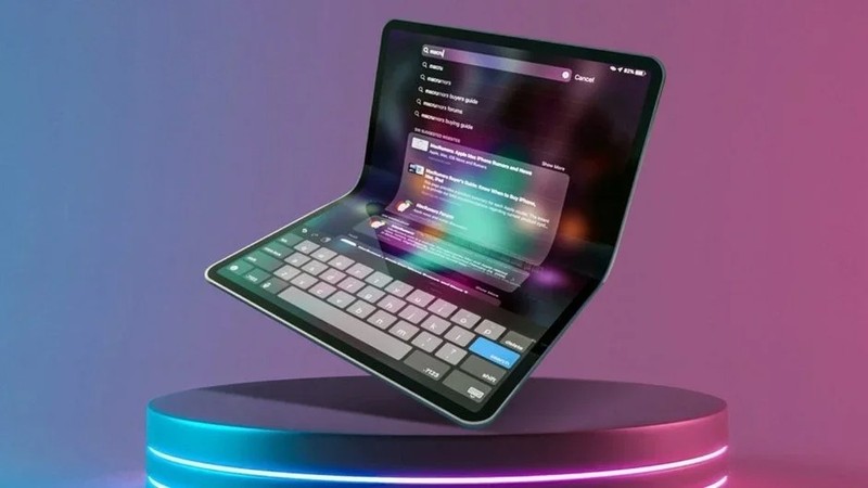Ảnh dựng iPhone gập của Apple. Ảnh: Phone Arena iPhone gap - Phone Arena.jpg