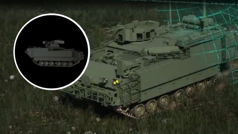 Ảnh: Interesting Engineering xe boc thep chong drone - IE.jpg