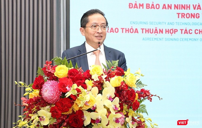 Chủ tịch CT Group Trần Kim Chung nhấn mạnh sự cấp thiết của độc lập tự chủ trong ngành bán dẫn. vt_tran kim chung.jpg