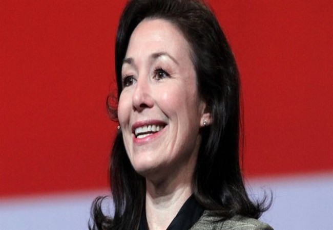 Bà Safra Catz, CEO của tập đoàn Oracle, là một trong những người hưởng lương cao nhất thế giới trong lĩnh vực AI (Ảnh Getty Images)