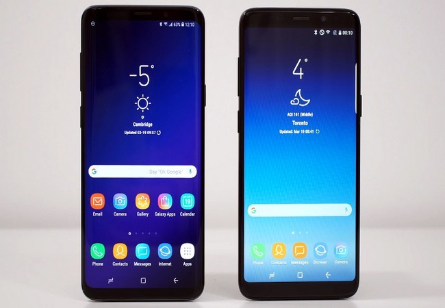 Bằng mắt thường rất khó để phân biệt được đâu là một chiếc Galaxy S9 giả (Ảnh minh họa)
