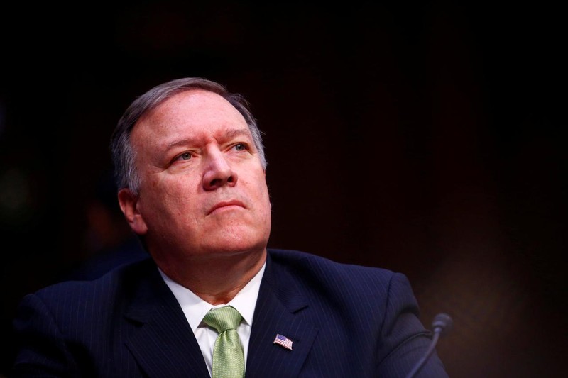 Ngoại trưởng Mỹ Mike Pompeo mâu thuẫn khi nói về nguồn gốc virus corona chủng mới (Ảnh: Reuters)