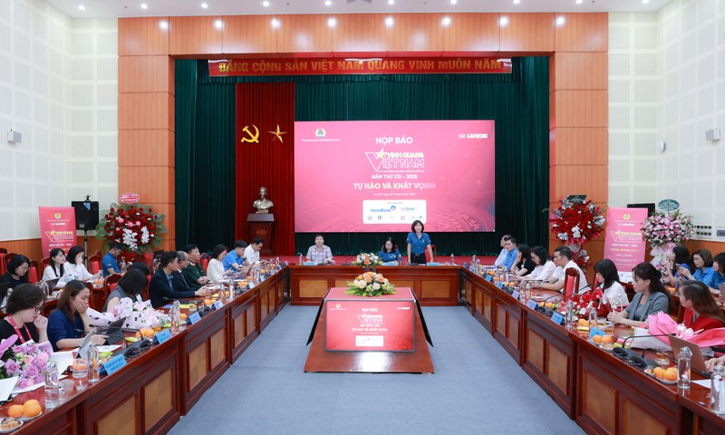 Ban Tổ chức đã công bố danh sách các tập thể, cá nhân được vinh danh tại Chương trình Vinh quang Việt Nam 2025. Ảnh: BTC Vinh quang Việt Nam 2025-13.JPG