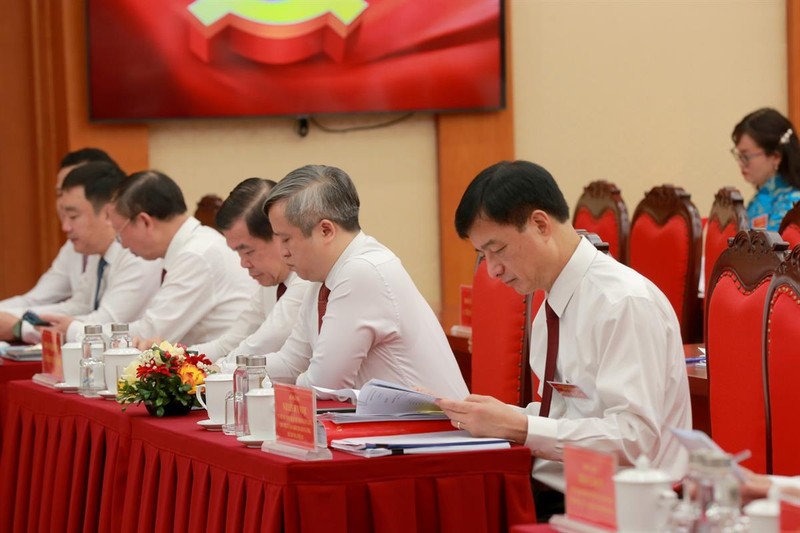 Các đại biểu dự Đại hội. Ảnh: Cổng thông tin điện tử Đảng cộng sản Việt Nam. ubkttw.png