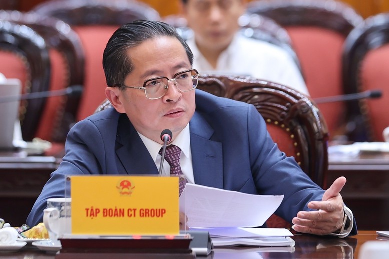 CT Group đưa ra các cam kết mạnh mẽ, quy mô lớn về nghiên cứu, phát triển, ứng dụng các công nghệ chiến lược. Ảnh: VGP/Nhật Bắc CT Group đưa ra các cam kết mạnh mẽ, quy mô lớn về nghiên cứu, phát triển, ứng dụng các công nghệ chiến lược. Ảnh: VGP/Nhật Bắc