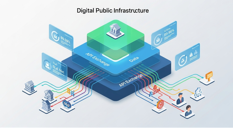 Digital Public Infrastructure. Ảnh minh họa Digital Public Infrastructure. Ảnh minh họa