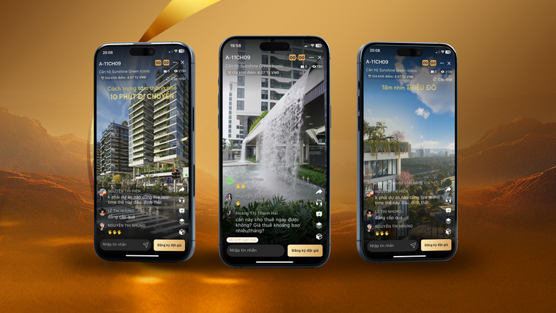 Danh mục sản phẩm đa dạng trên livestream NobleGo: từ biệt thự hàng triệu USD đến căn hộ studio 2-3 tỷ đồng, với tiến độ xây dựng và pháp lý minh bạch cùng các giá trị thực cho người dùng cuối Danh mục sản phẩm đa dạng trên livestream NobleGo: từ biệt thự hàng triệu USD đến căn hộ studio 2-3 tỷ đồng, với tiến độ xây dựng và pháp lý minh bạch cùng các giá trị thực cho người dùng cuối