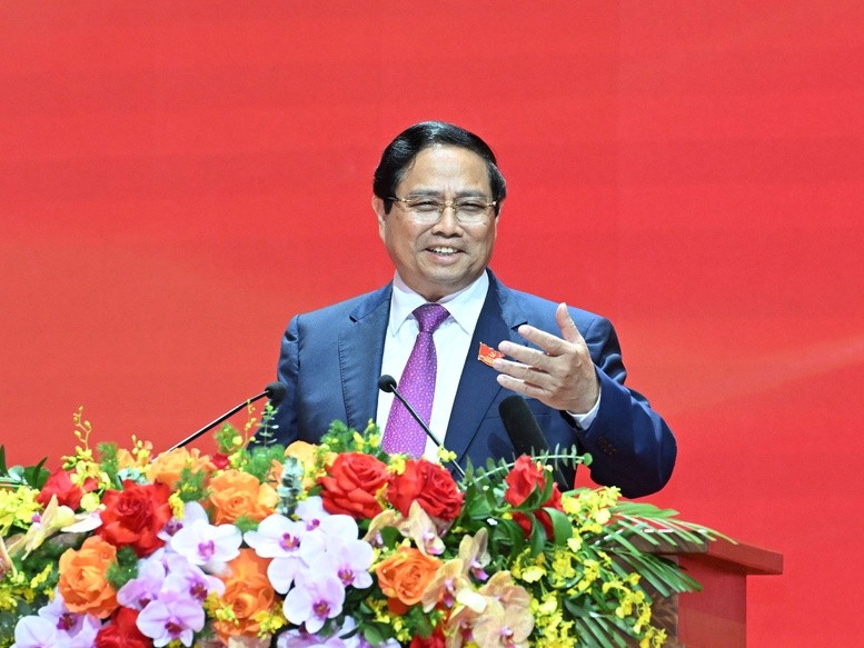 Bí thư Đảng ủy, Thủ tướng Chính phủ Phạm Minh Chính phát biểu tại phiên trù bị Đại hội đại biểu Đảng bộ Chính phủ lần thứ nhất, nhiệm kỳ 2025 - 2030. Ảnh: VGP/Nhật Bắc Bí thư Đảng ủy, Thủ tướng Chính phủ Phạm Minh Chính phát biểu tại phiên trù bị Đại hội đại biểu Đảng bộ Chính phủ lần thứ nhất, nhiệm kỳ 2025 - 2030. Ảnh: VGP/Nhật Bắc