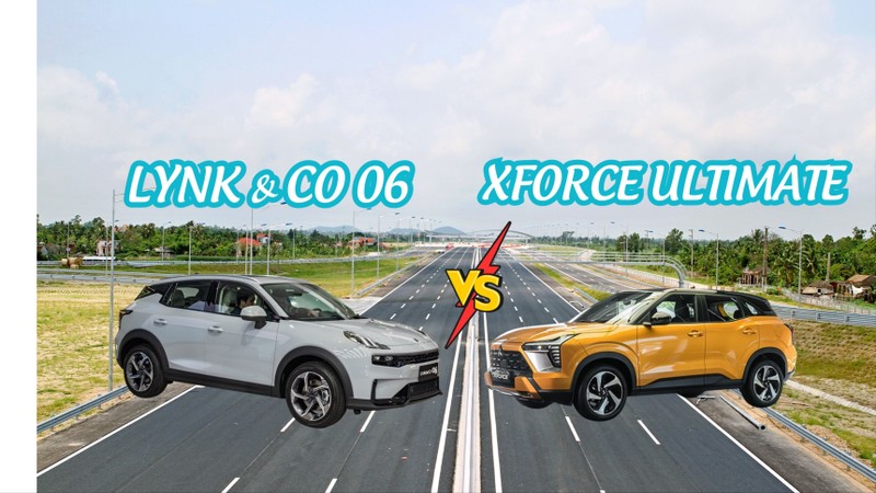 Cuộc so găng cân sức giữa hai "tân binh" Mitsubishi Xforce Ultimate và Link & Co 06