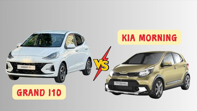 Chênh 11 triệu đồng, chọn Hyundai Grand i10 AT hay Kia Morning bản cao nhất?