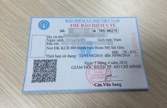 Tham gia BHYT từ đủ 5 năm liên tục trở lên thì trên thẻ BHYT sẽ có dòng chữ "Thời điểm đủ 05 năm liên tục:...".