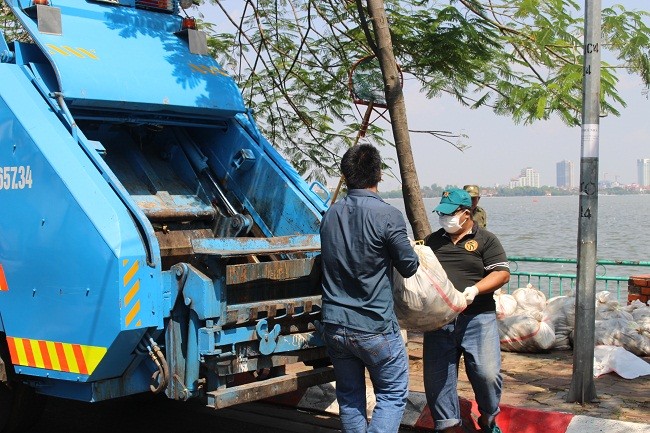 Về cơ bản lượng cá chết đã được thu vớt, đưa đi xử lý.