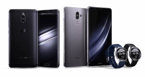 Huawei Mate 9 Porsche Design và Mate 9 với hệ thống camera kép thế hệ 2 do Leica phát triển.