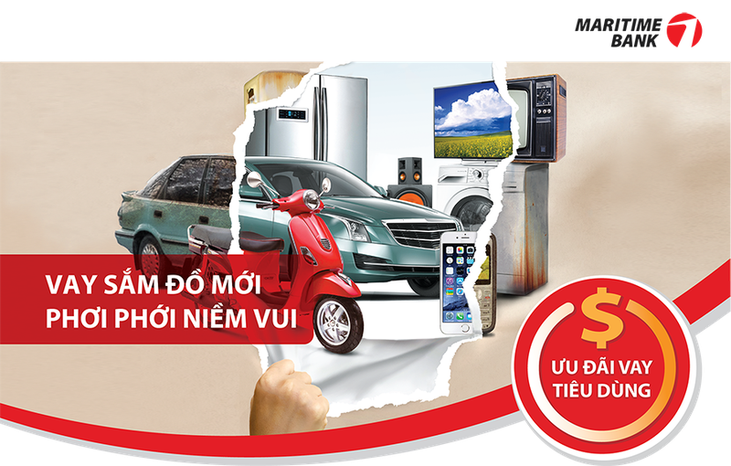 Maritime Bank dành nhiều ưu đãi hấp dẫn cho vay tiêu dùng dịp cuối năm