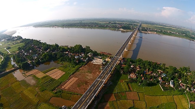 Phối cảnh Siêu dự án Sông Hồng của Xuân Thiện