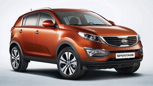 Chiếc xe ô tô cũ Kia Sportage 2008 có nét khỏe khoắn không thua các đàn anh