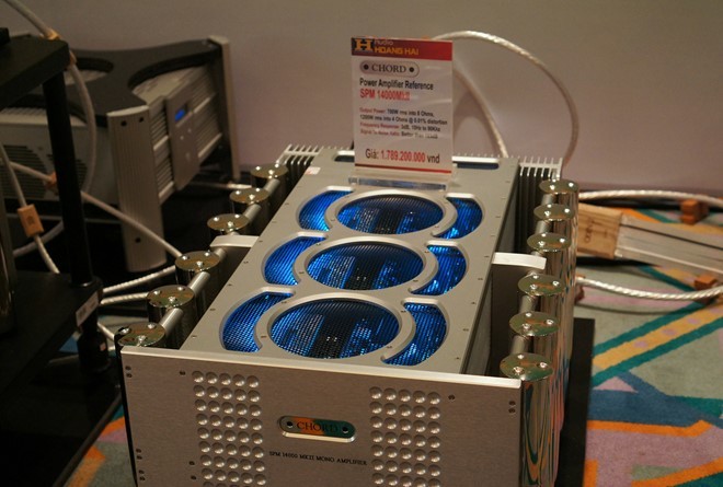 Chẳng hạn mẫu Power Amp từ Chord này có giá gần 2 tỷ đồng.