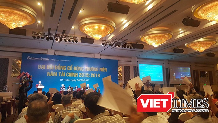 100% cổ đông thông qua quy chế làm việc của đại hội