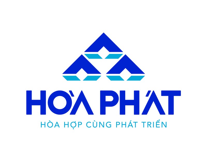 Logo, slogan mới của Hòa Phát.