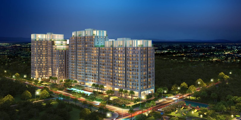 Opal Riverside là một trong 3 dự án sẽ được tài trợ vốn từ số tiền 1.172 tỷ đồng mà DXG đã thu về từ đợt phát hành cổ phiếu cách đây 1 năm. (Ảnh: DXG)