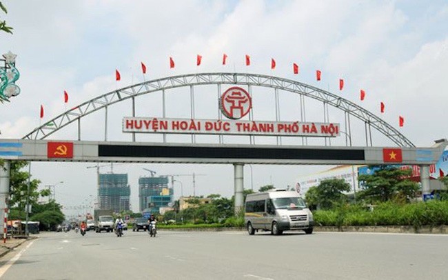 Huyện Hoài Đức sẽ thành Quận Hoài Đức vào năm 2020.