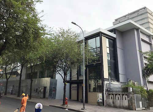 Khu đất số 8 Nguyễn Trung Trực hiện là văn phòng Công ty Bắc Nam 79. Ảnh: Thành Nguyễn.