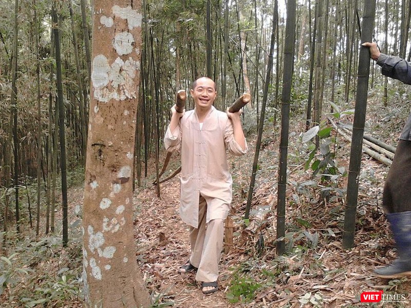 Hành trình tái dựng chùa Bắc Lãm bắt đầu bằng những nỗ lực như thế này...