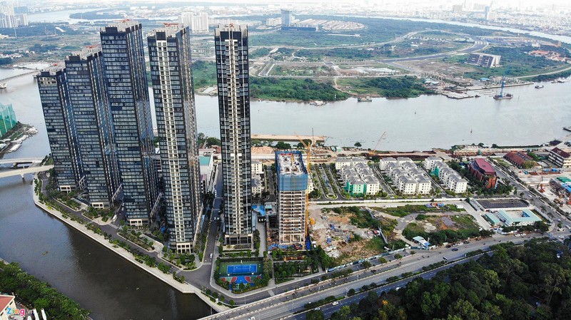 'Rung be tong' tai khu do thi xa hoa tren duong Nguyen Huu Canh hinh anh 4 