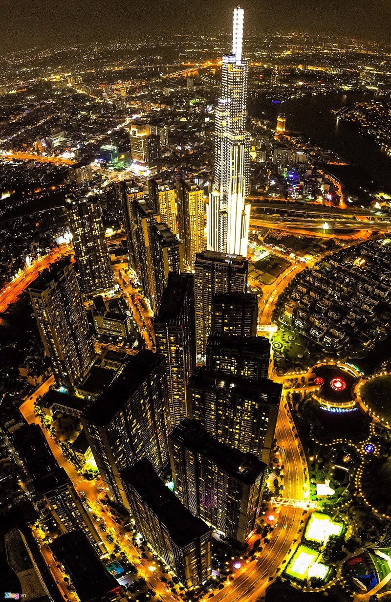 'Rung be tong' tai khu do thi xa hoa tren duong Nguyen Huu Canh hinh anh 16 