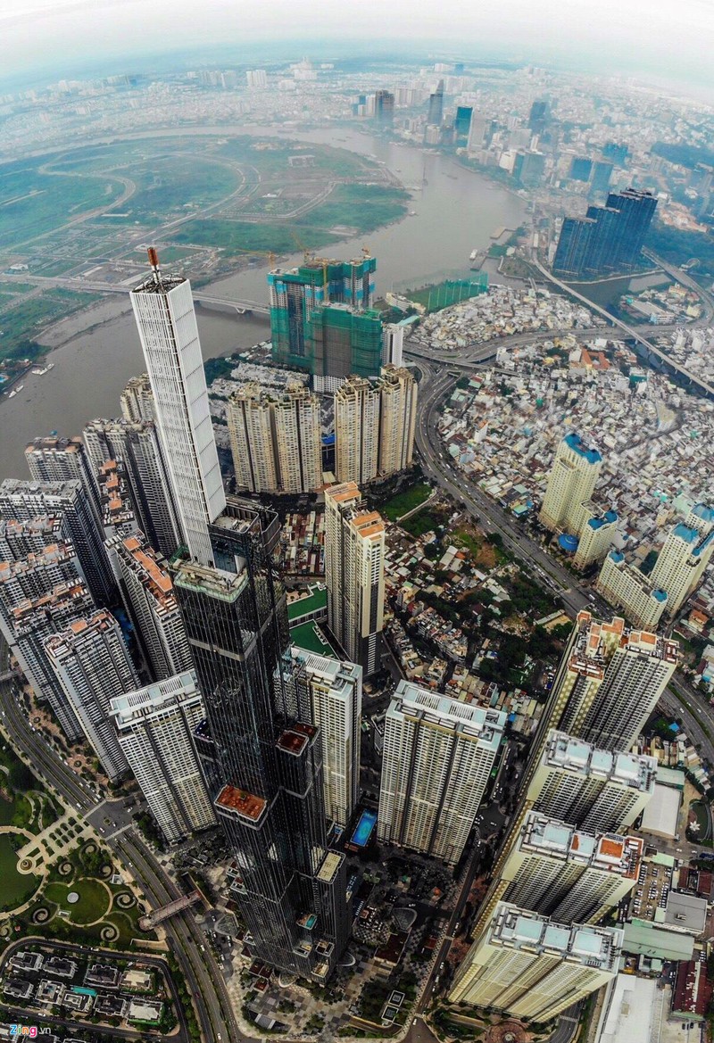 'Rung be tong' tai khu do thi xa hoa tren duong Nguyen Huu Canh hinh anh 3 